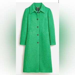 Brand New!!! Jcrew collection A line boucle top coat